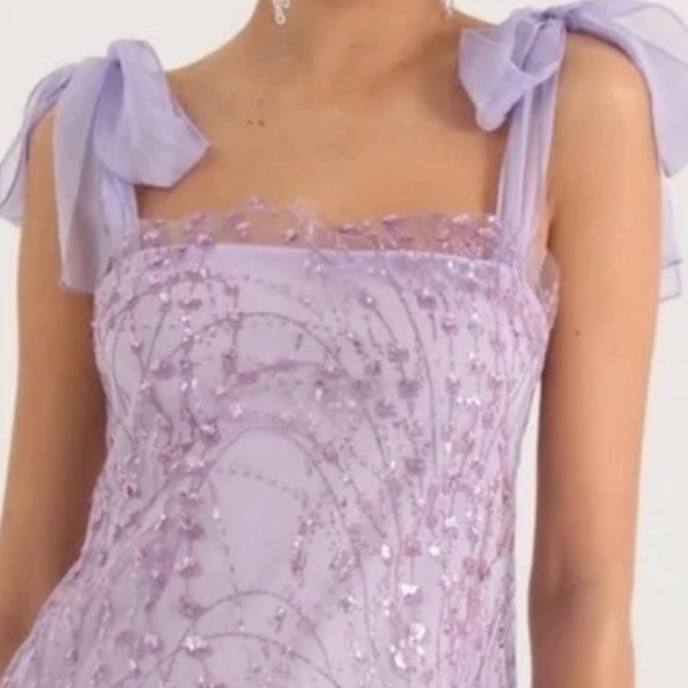 Fairycore altered Lucy in the Sky Mariama Tulle Sequin top Size Small